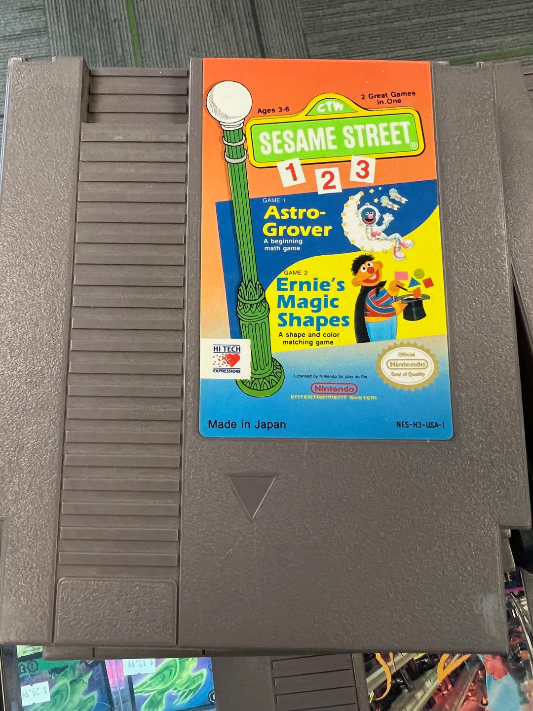Sesame Street: 1-2-3 - NES N61625