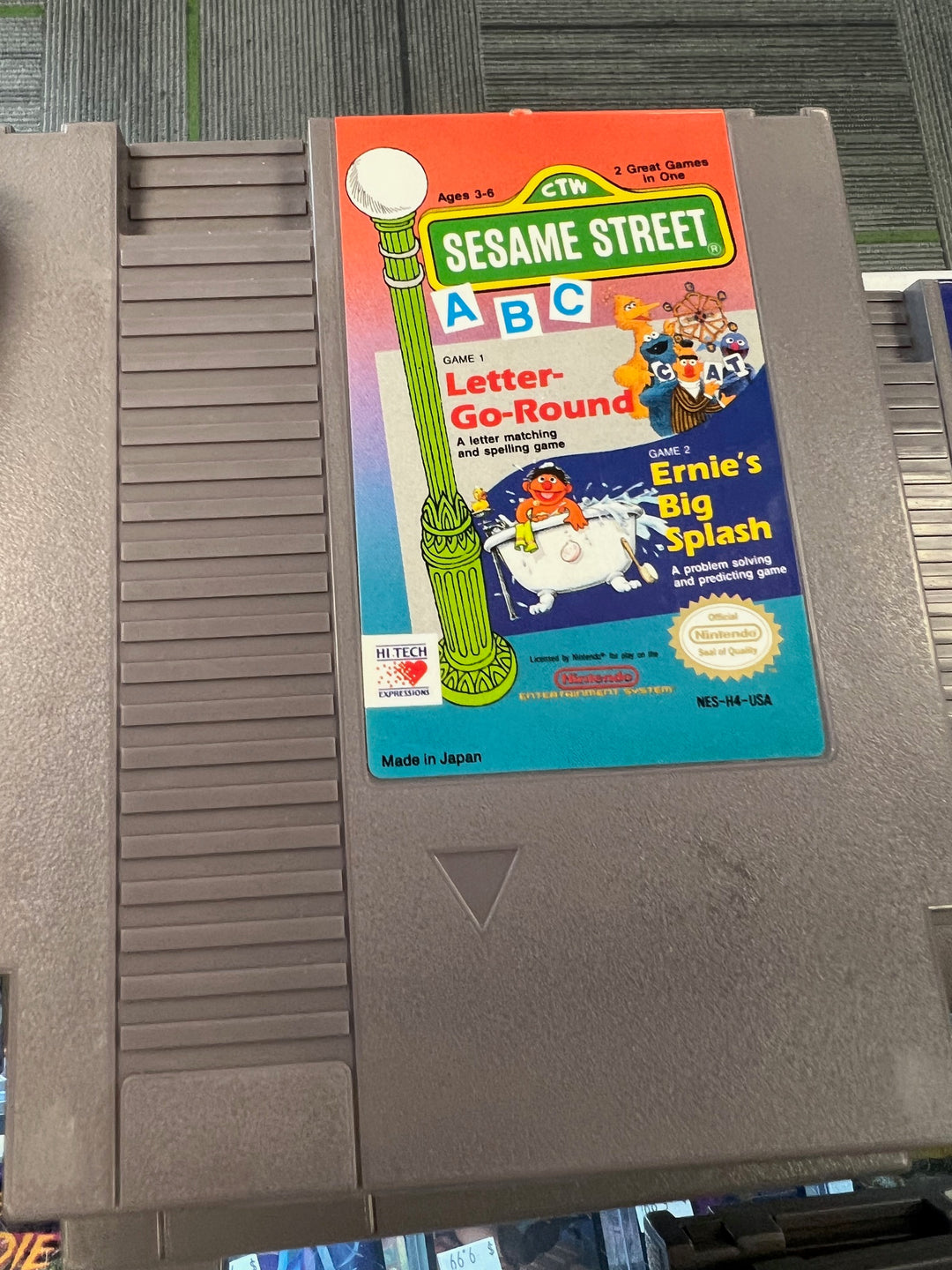 Sesame Street ABC - NES N61625