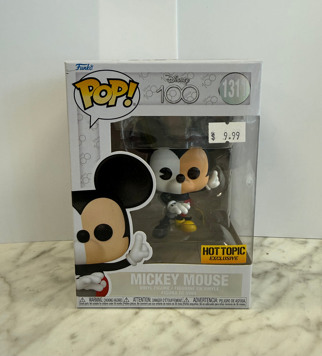 Funko Pop! Mickey Mouse 1311 - Disney 100 (Hot Topic Exclusive) FP52526