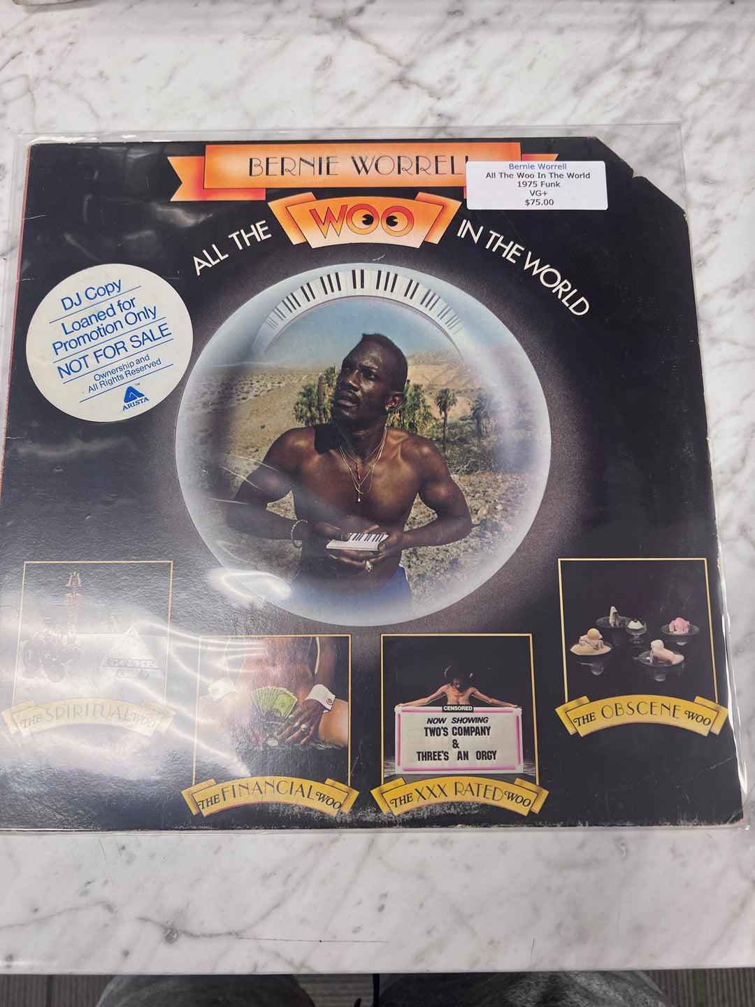 Bernie Worrell - All the Woo in the World (VG+) Condition Vinyl BOS91125