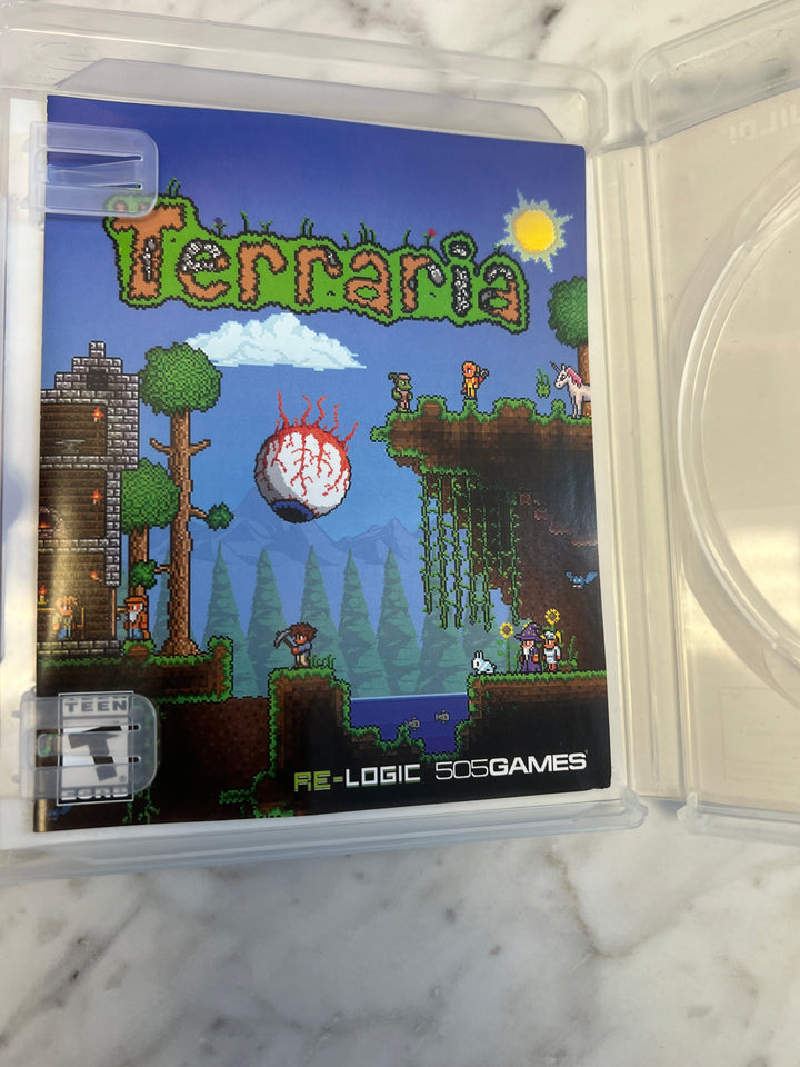 Terraria PS3 Playstation 3 Case and Manual Only No Game         DO61624