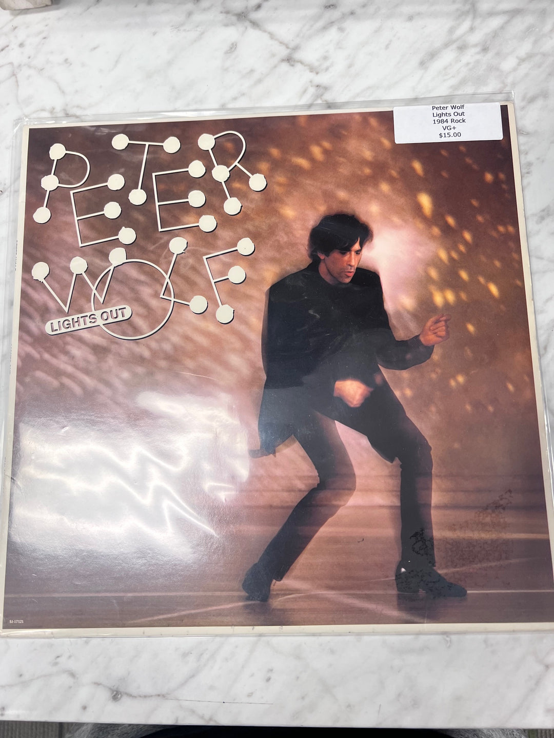 Peter Wolf - Lights Out (VG+) Condition Vinyl BOS91125