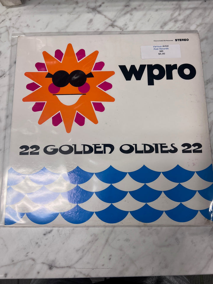 Various Artists - WPRO 22 Golden Oldies 22 (NM) Condition Vinyl BOS91125
