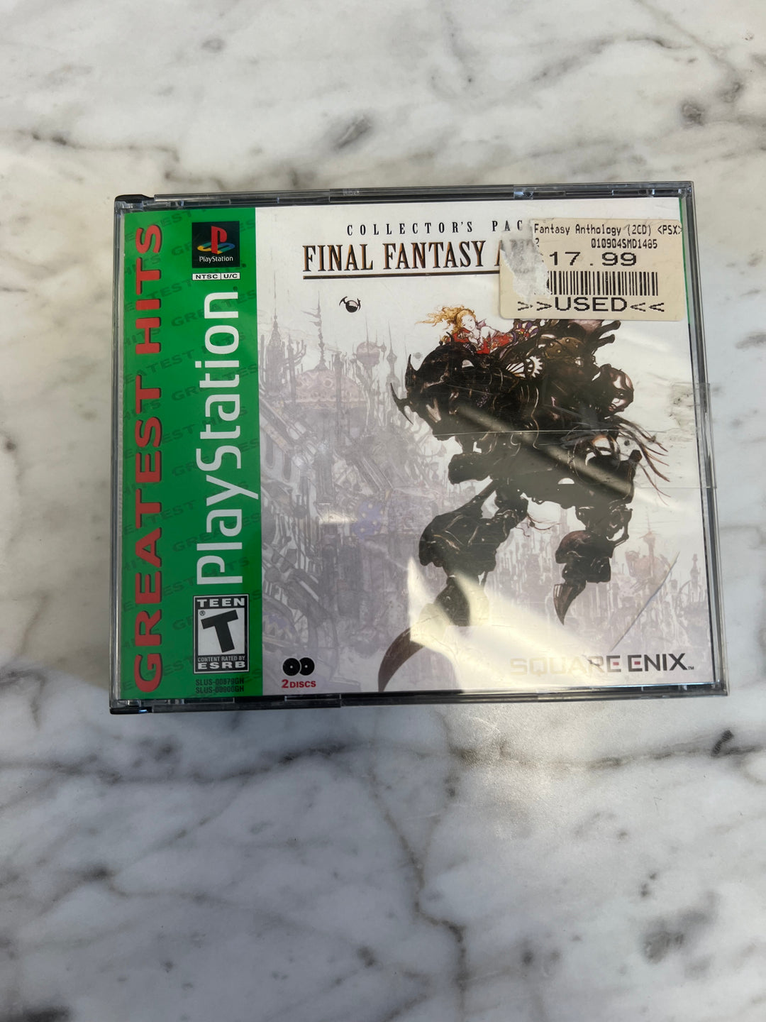 Final Fantasy Anthology for PS1 Case/Artwork Only No Game         DO61624