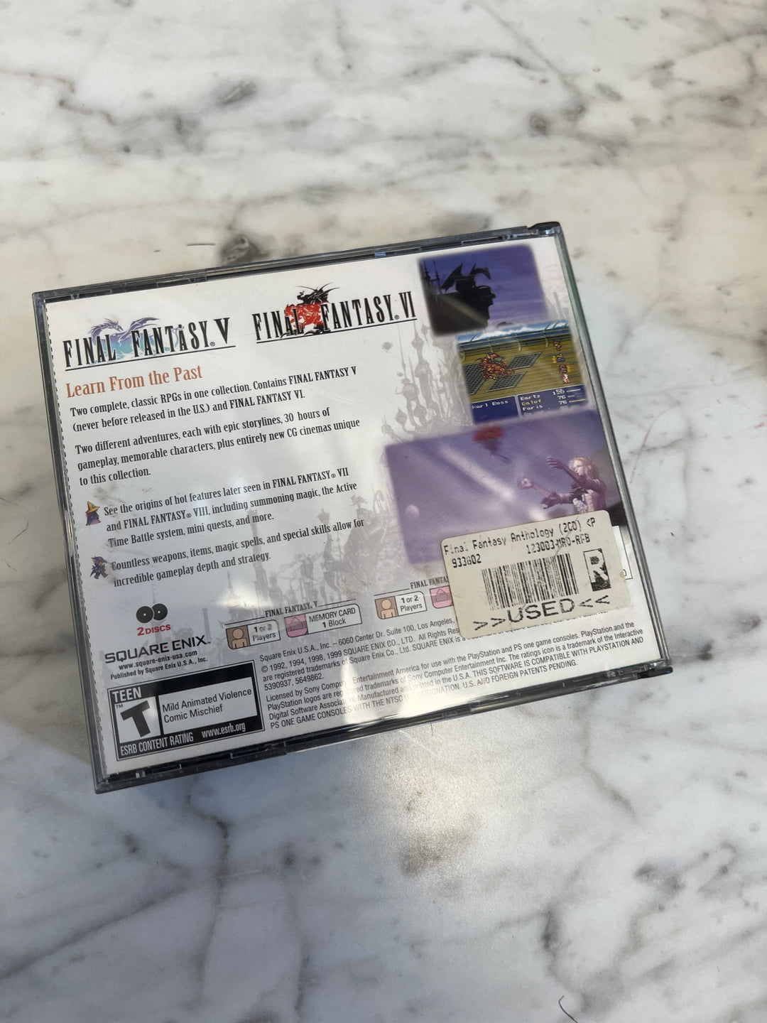 Final Fantasy Anthology PSX | Jeux Ps1 Occasion | retrogaming Final Fantasy Anthology PSX | Jeux Ps1 Occasion | retrogaming
