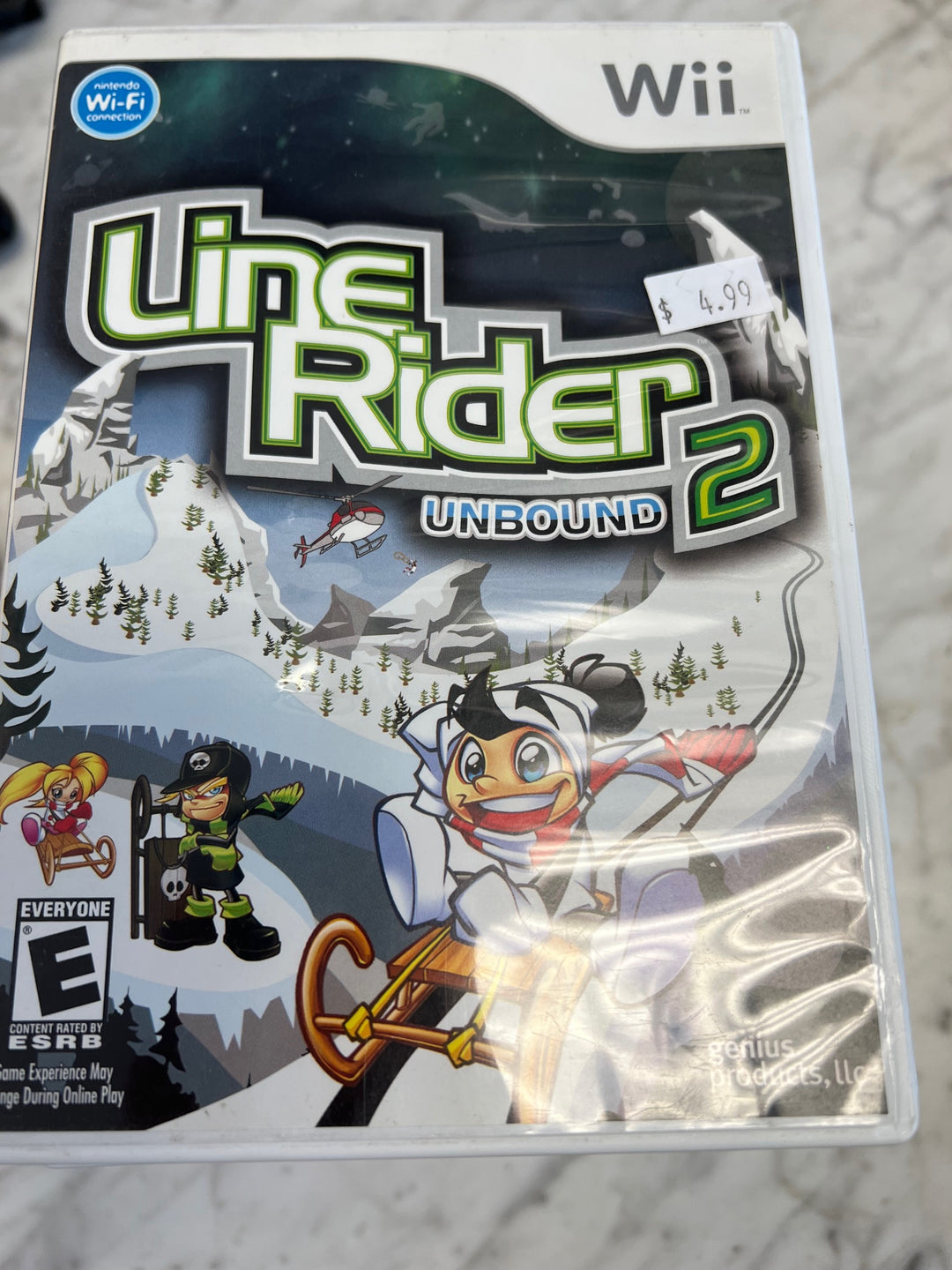 Line Rider 2 Unbound - Wii W32425