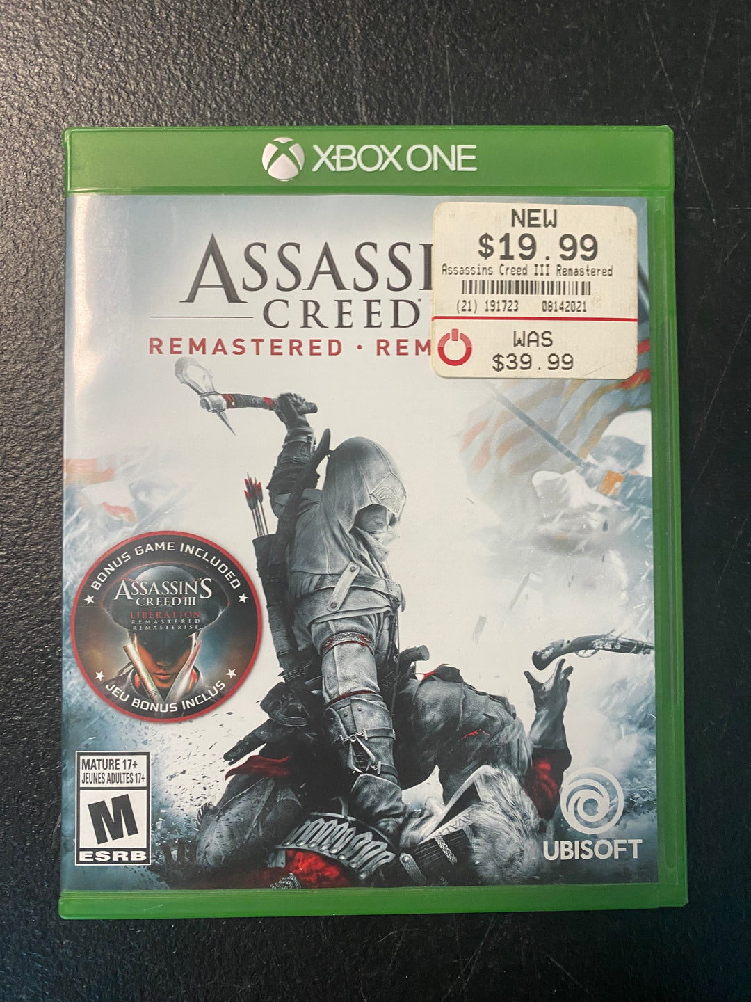 Assassin's Creed III: Remastered - Xbox One