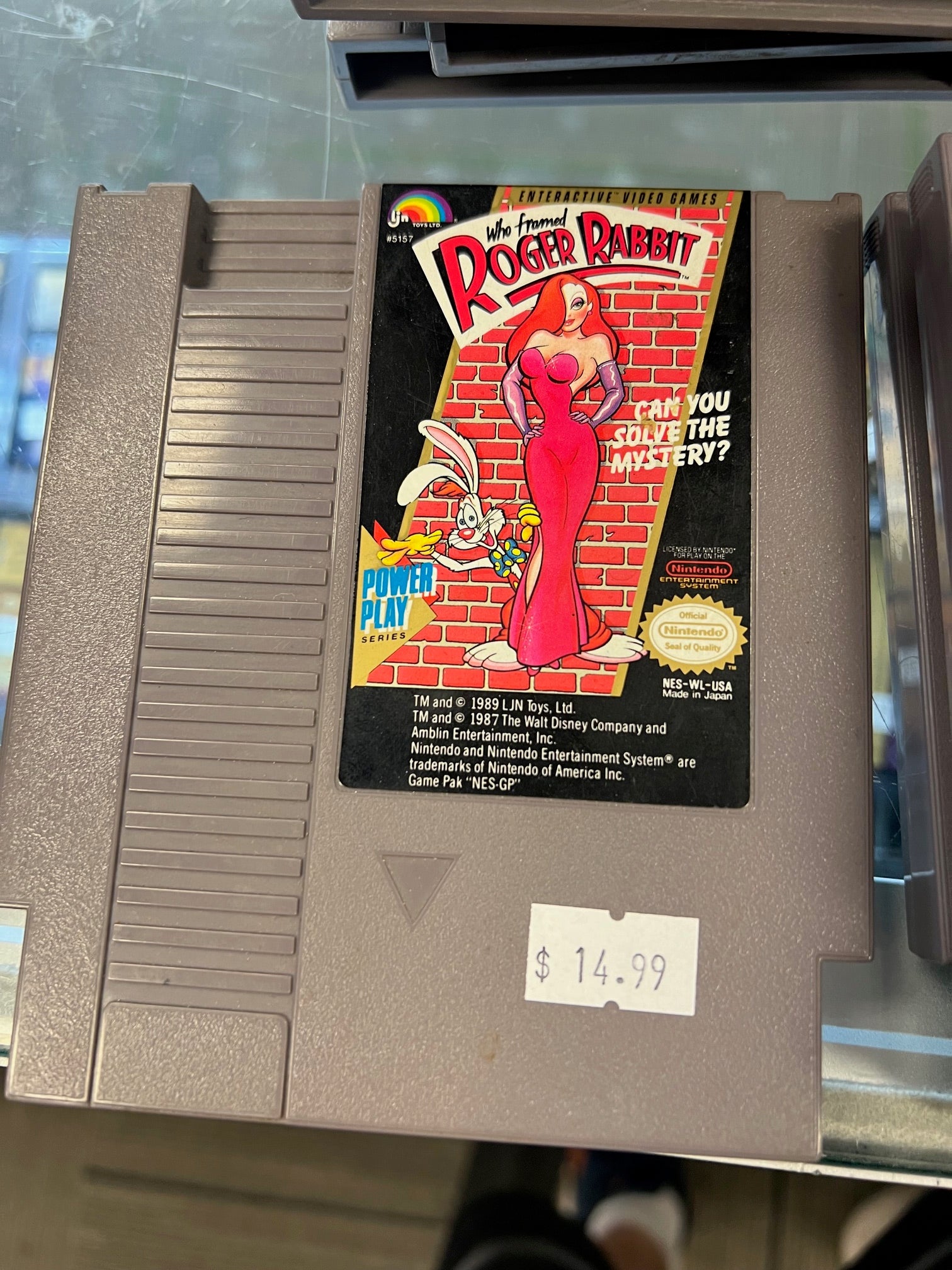 Who Framed Roger Rabbit - NES N61625 – Core Gaming