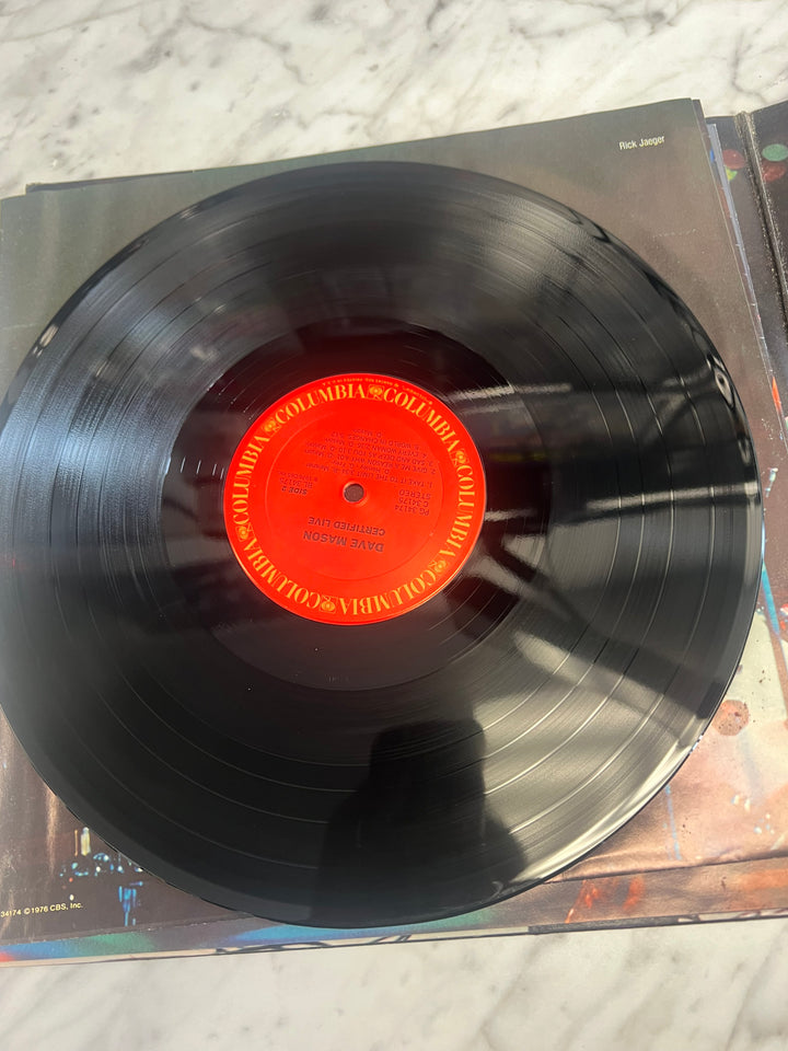 Dave Mason - Certified Live Vinyl Record VR112724