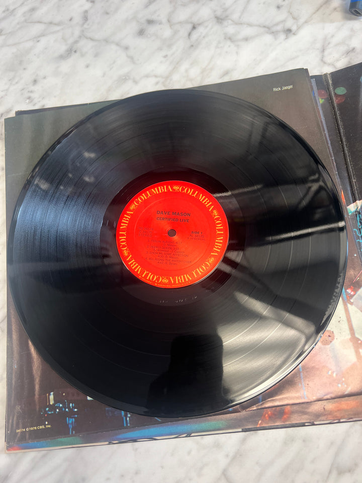Dave Mason - Certified Live Vinyl Record VR112724