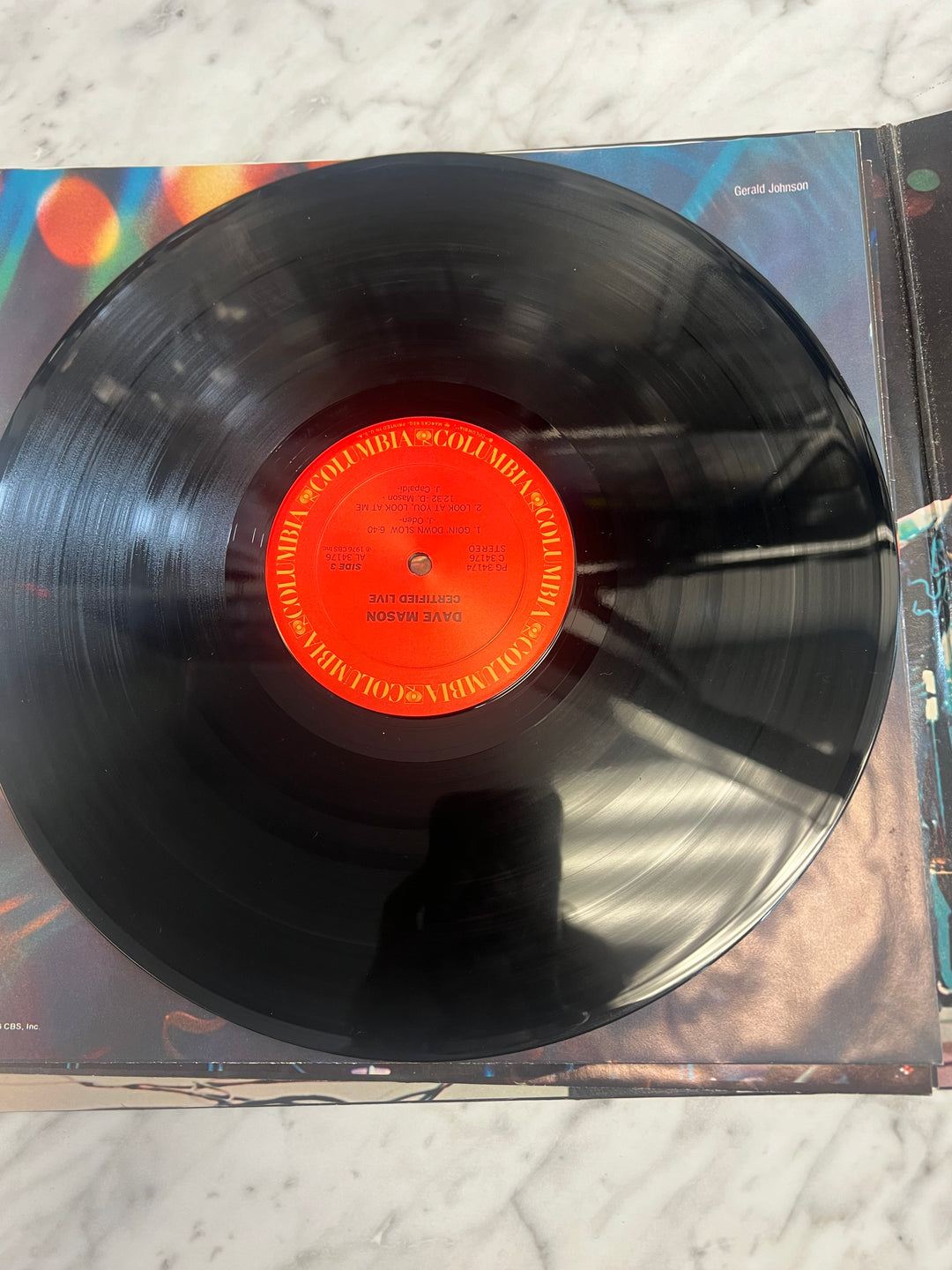 Dave Mason - Certified Live Vinyl Record VR112724