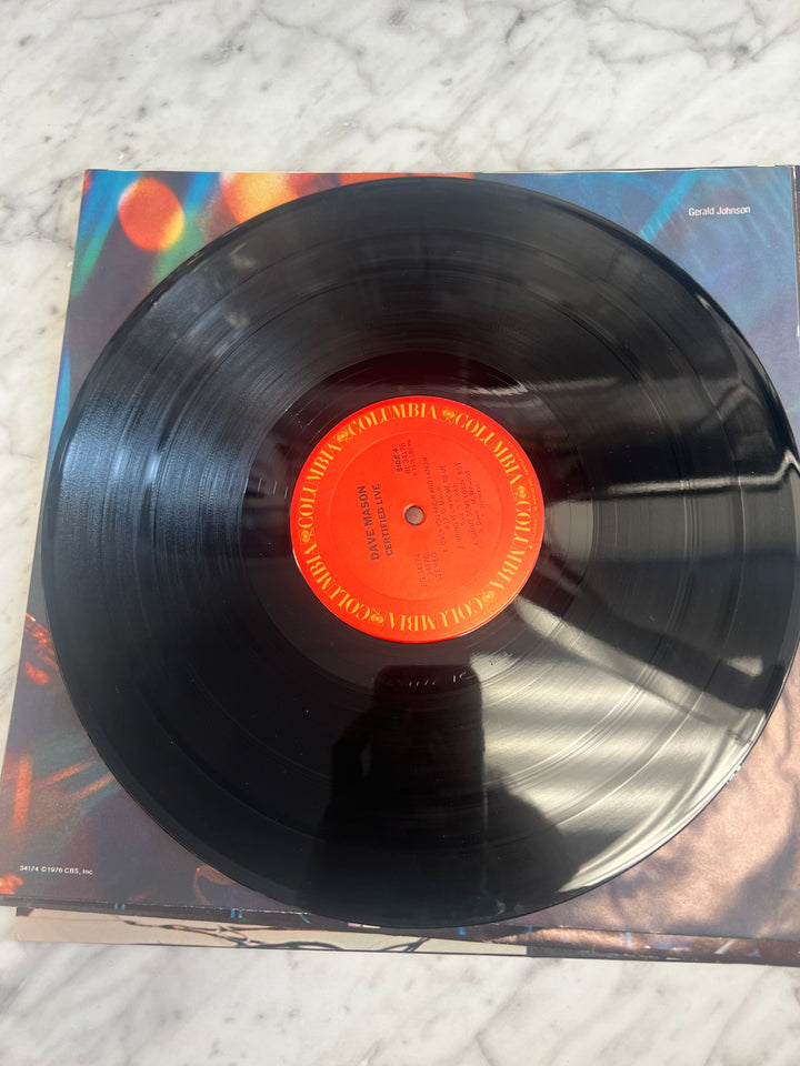 Dave Mason - Certified Live Vinyl Record VR112724