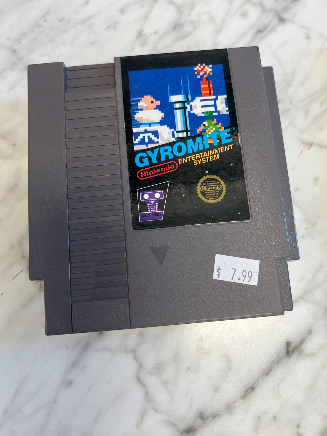 Gyromite for Nintendo Entertainment System NES Cart Only Tested and working        DO61824