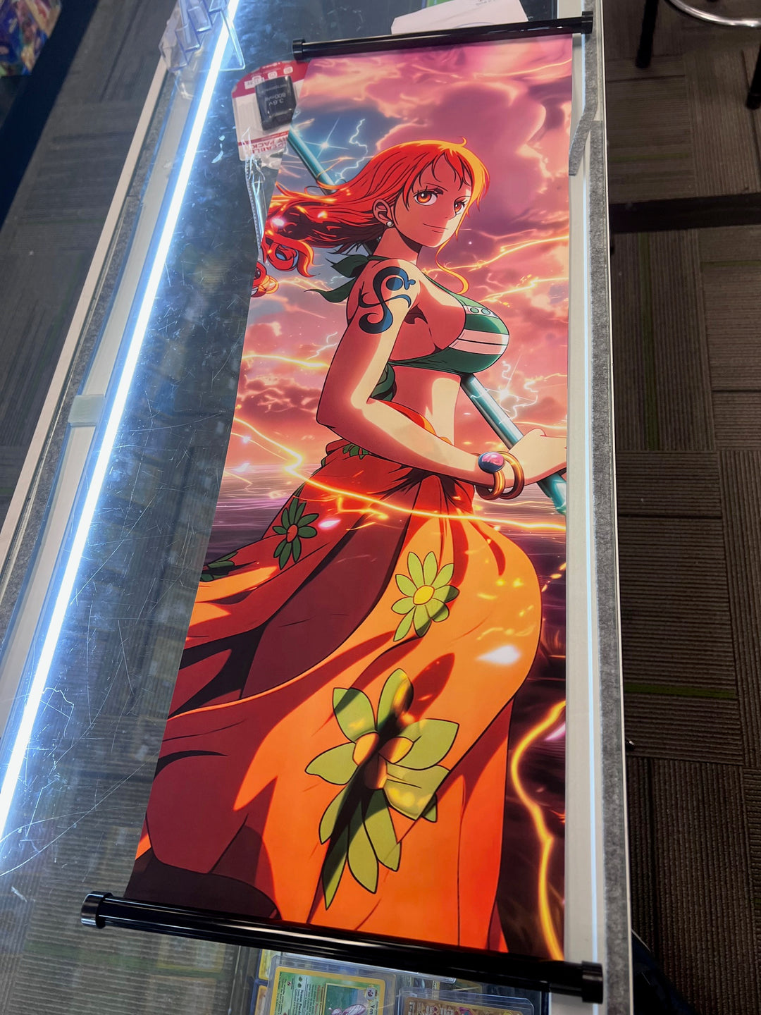 Wall Scroll - One Piece Nami 10X30" w/ Hanger New