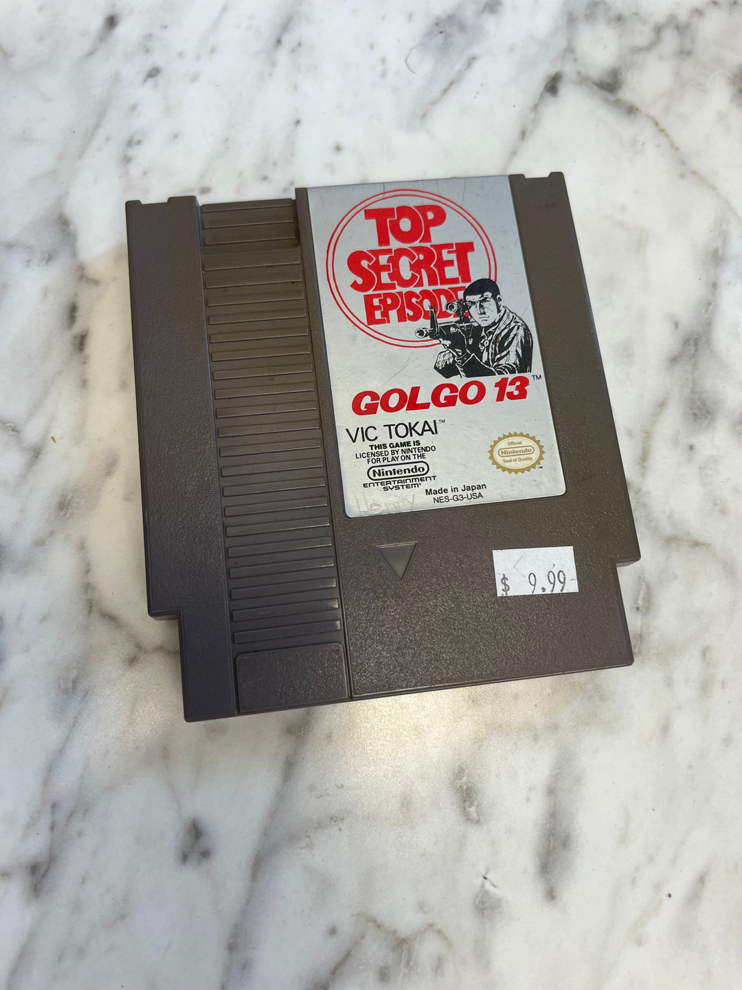 Golgo 13 for Nintendo Entertainment System NES Cart Only Tested and working        DO61824