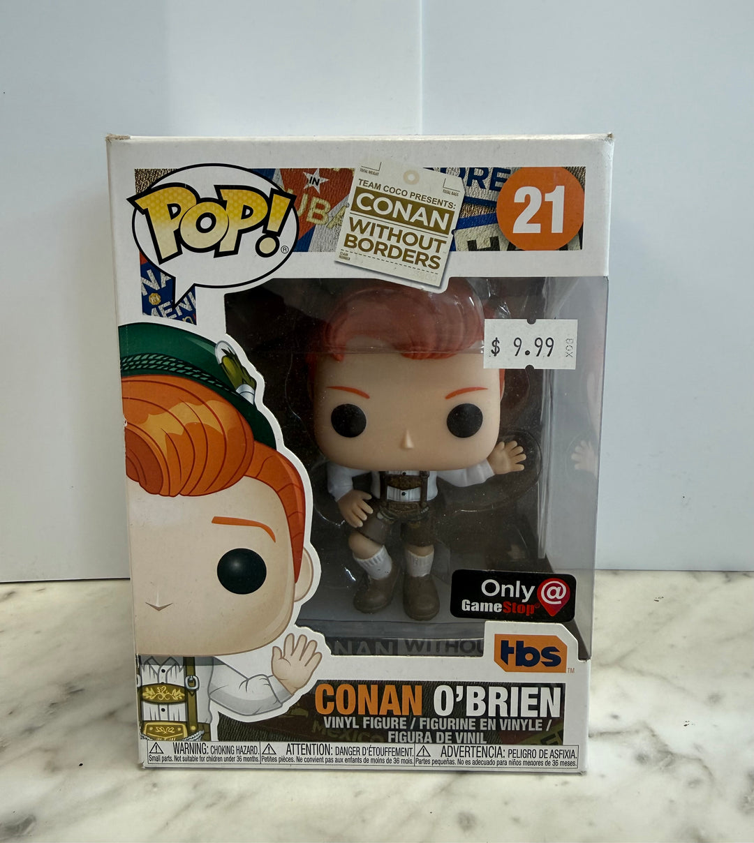 Funko Pop! Conan O'Brien #21 - Conan Without Borders (Gamestop Exclusive) FP53126