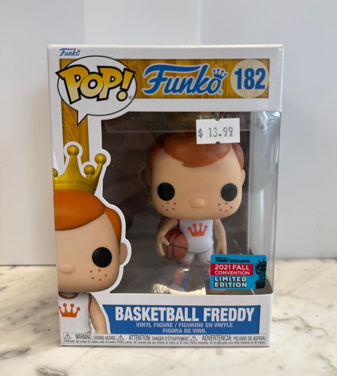 Funko Pop! Basketball Freddy #182 - Funko (2021 Fall Convention) FP53126