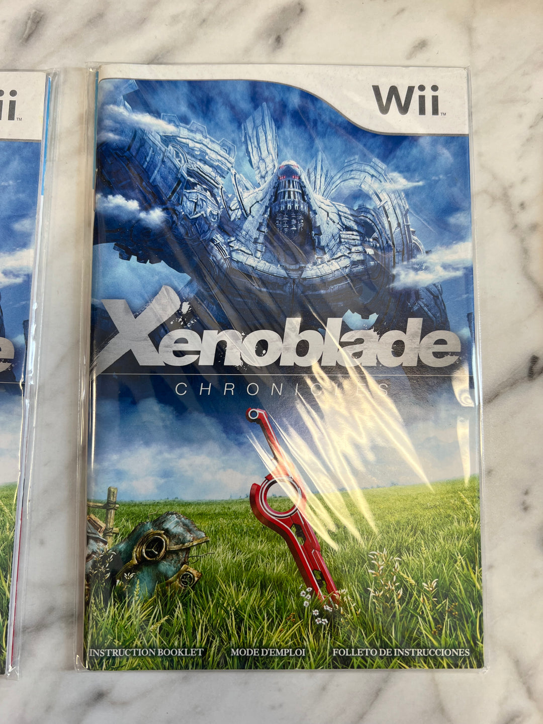 Xenoblade Chronicles Manual Only No Game DU9124