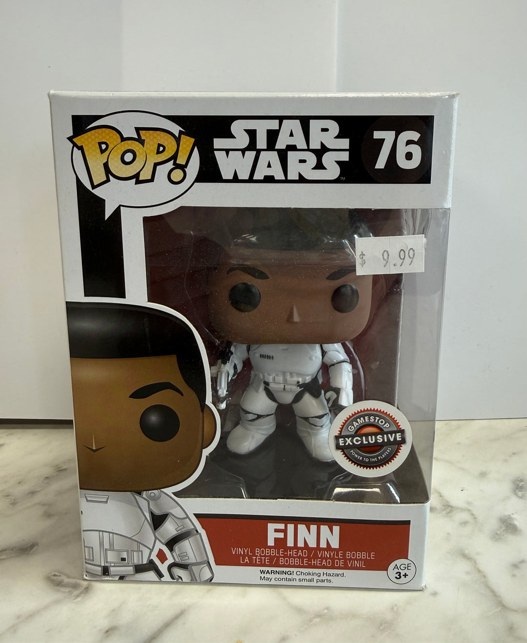 Funko Pop! Finn #76 - Star Wars (Gamestop Exclusive) FP53126