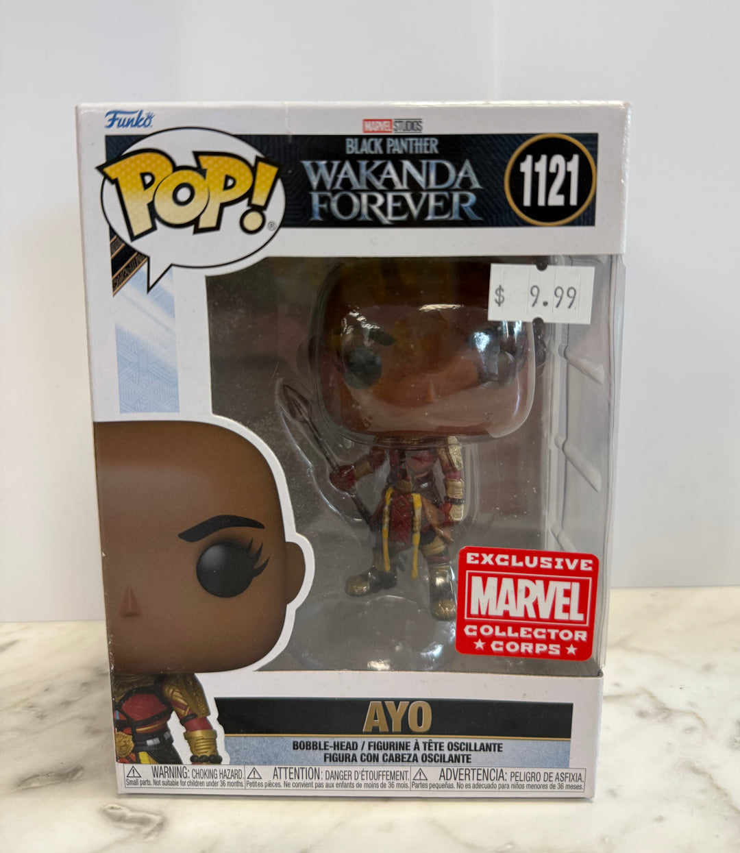 Funko Pop! Ayo #1121 - Marvel Black Panther Wakanda Forever (Marvel Collector Corps) FP53126