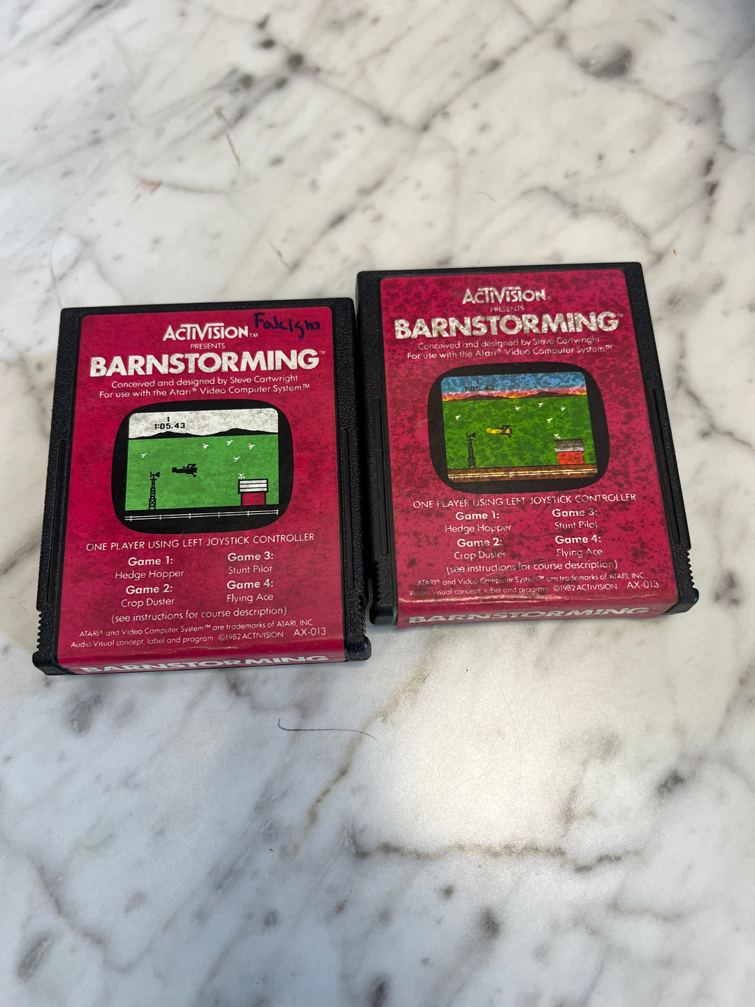 Barnstorming for Atari 2600 Cart Only      UD91624