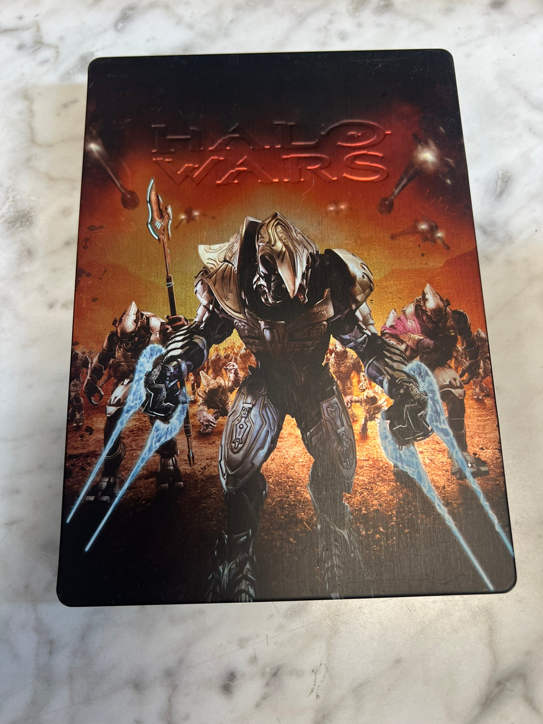 Halo Wars Xbox 360 Steelbook ONLY NO GAME   CO7526