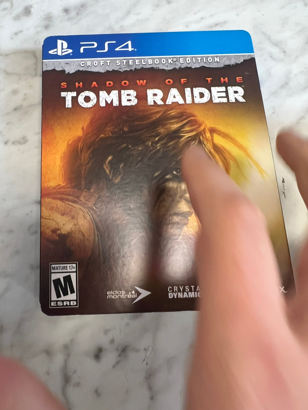 Shadow of the Tomb Raider PS4 Steelbook ONLY NO GAME   CO7526