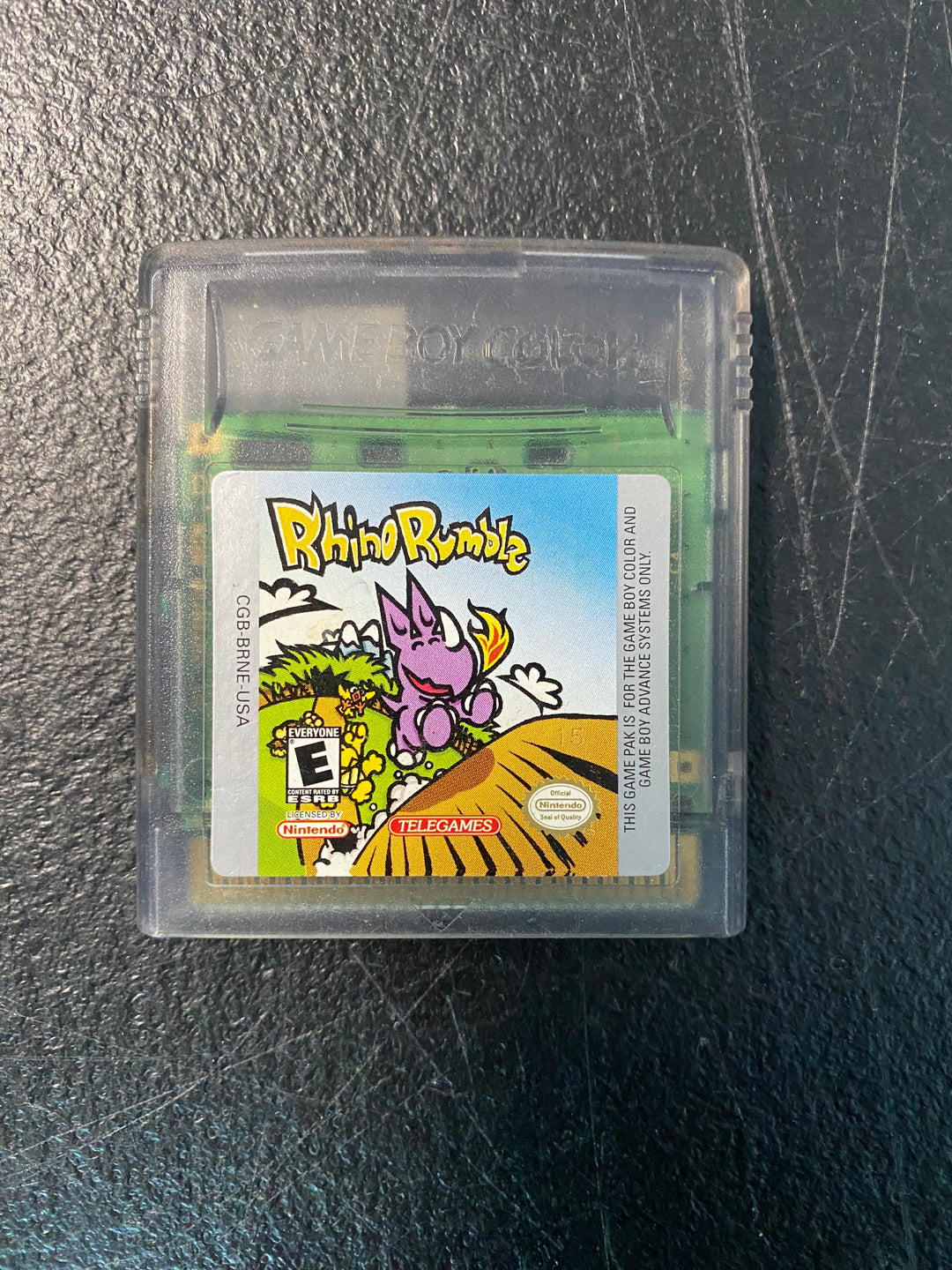 Gameboy Color Rumble Rhino Rumble - Game Boy Color – Core Gaming