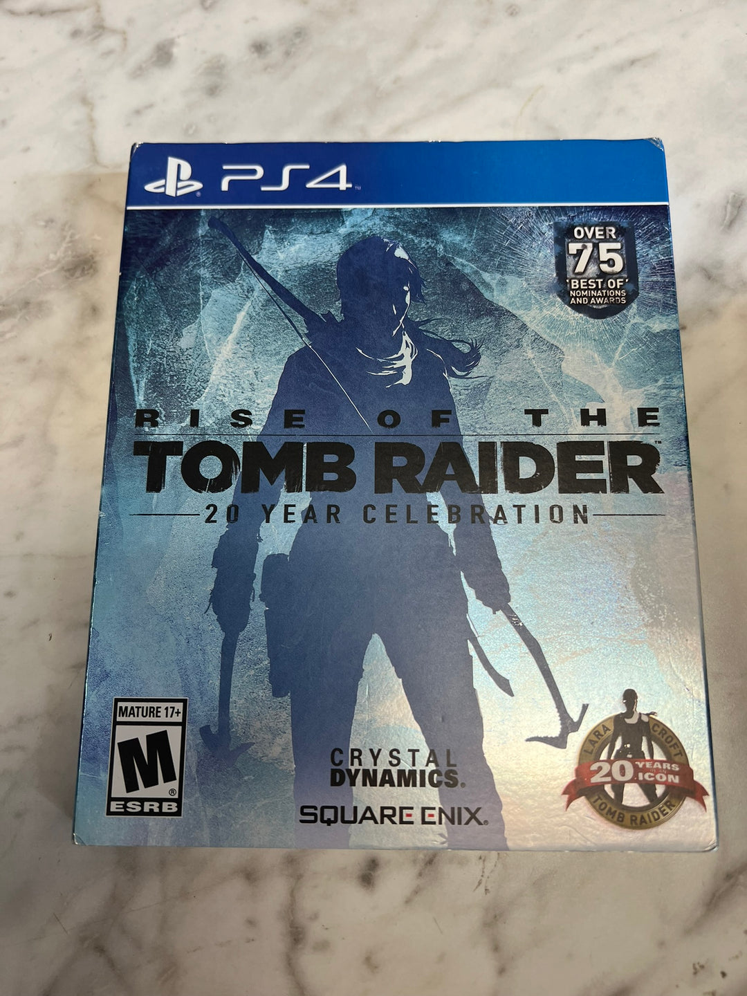 Rise of the Tomb Raider PS4 STEELBOOK ONLY NO GAME CO7526
