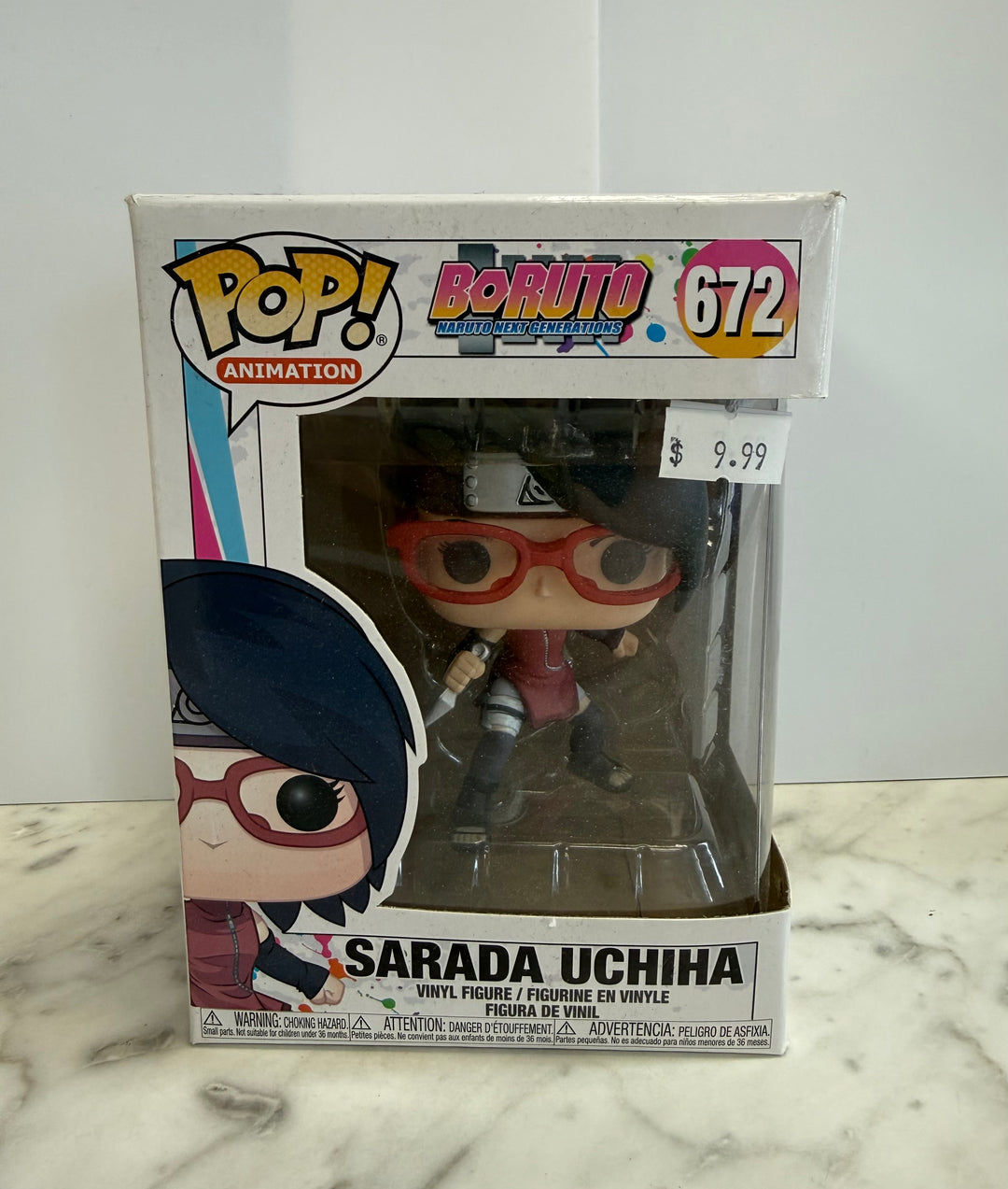 Funko Pop! Sarada Uchiha #672 - Boruto Naruto Next Generations FP6126