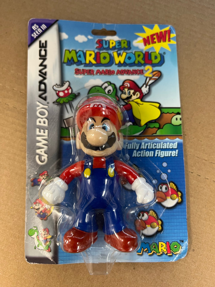 Super Mario World Súper Mario Advance Wendy’s Kids Meal Figure 2002 - SEALED