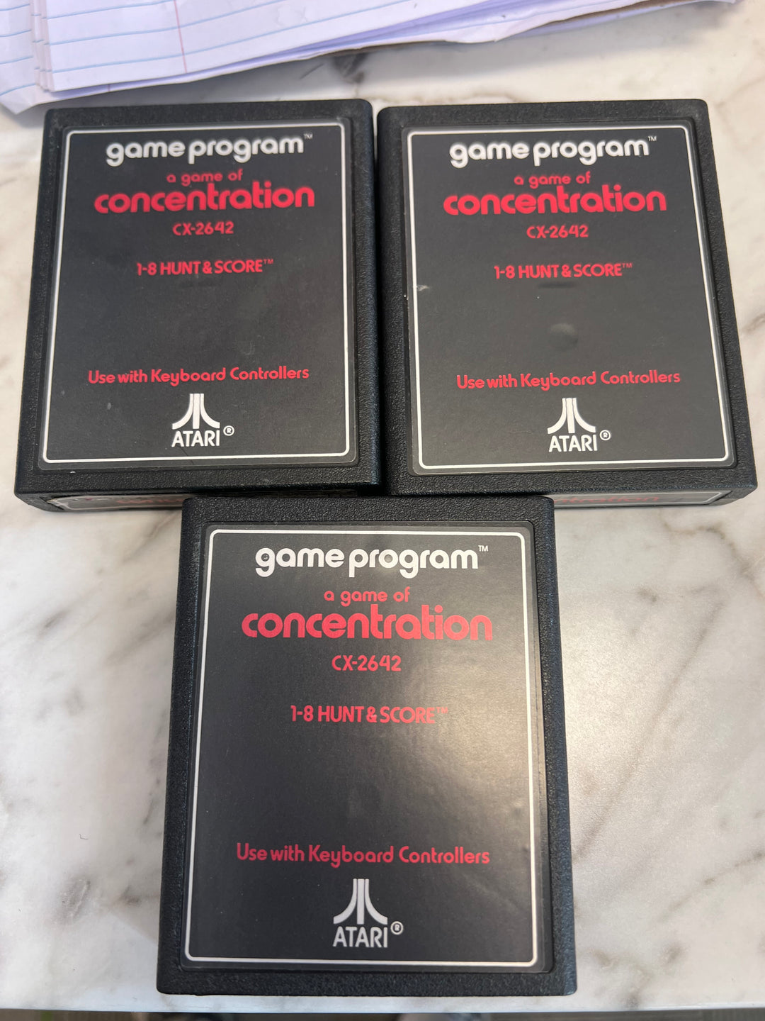Concentration - Atari 2600 UD92124