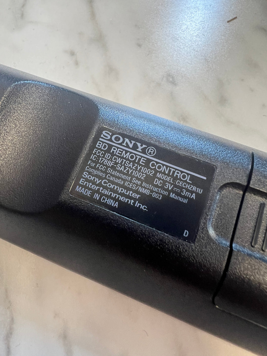 Playstation Blu Ray DVD Remote CECHZR1U DU9124 – Core Gaming