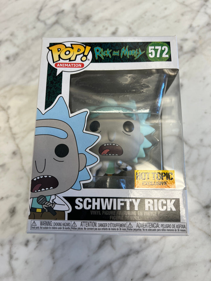 Funko Pop! Vinyl: Rick and Morty - Schwifty Rick - Hot Topic (HT) (Exclusive)