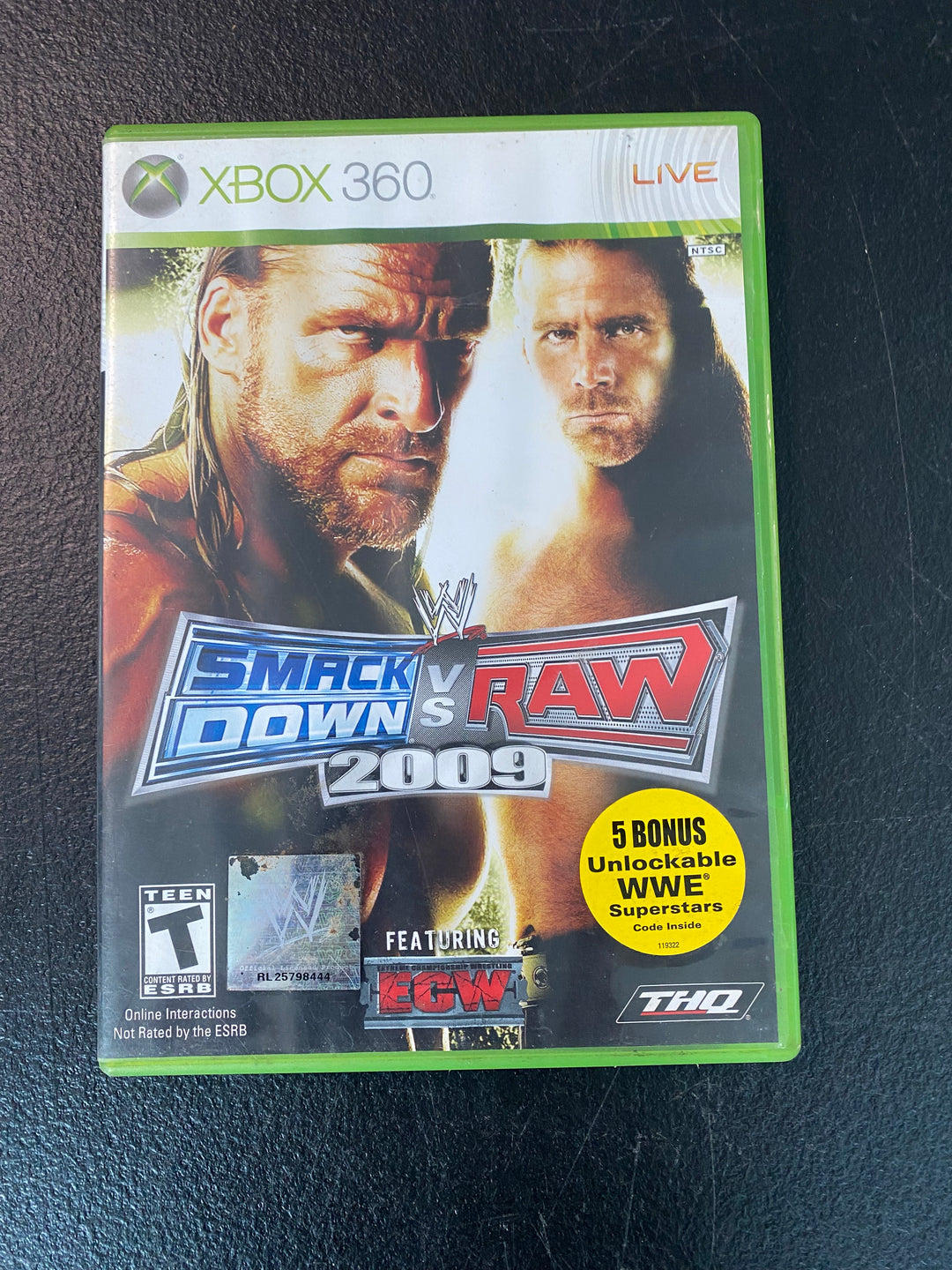 WWE SmackDown vs. Raw 2009 - Xbox 360
