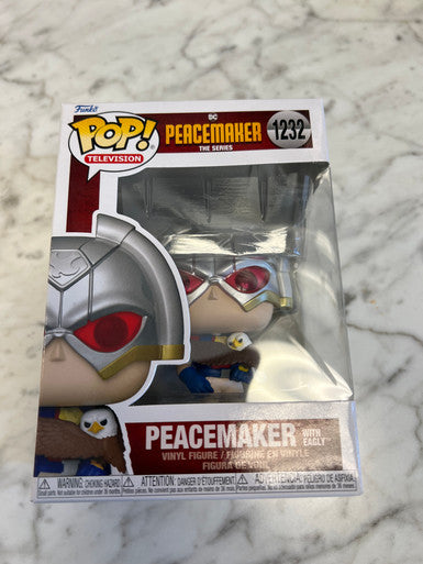 Peacemaker with Peace Sign #1260 Funko 2022 Summer Convention