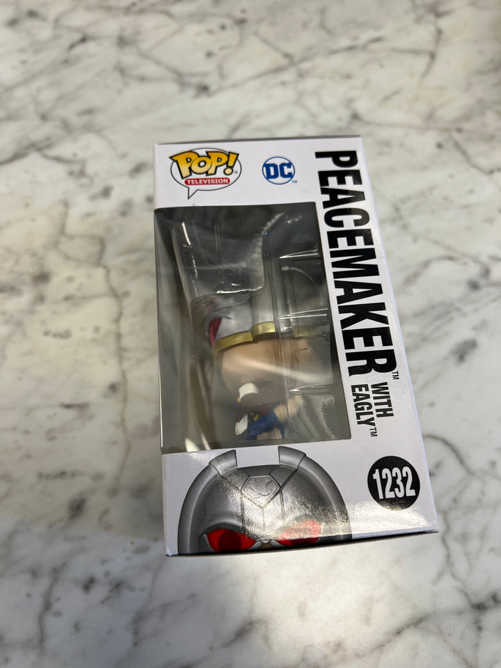 Peacemaker with Peace Sign #1260 Funko 2022 Summer Convention