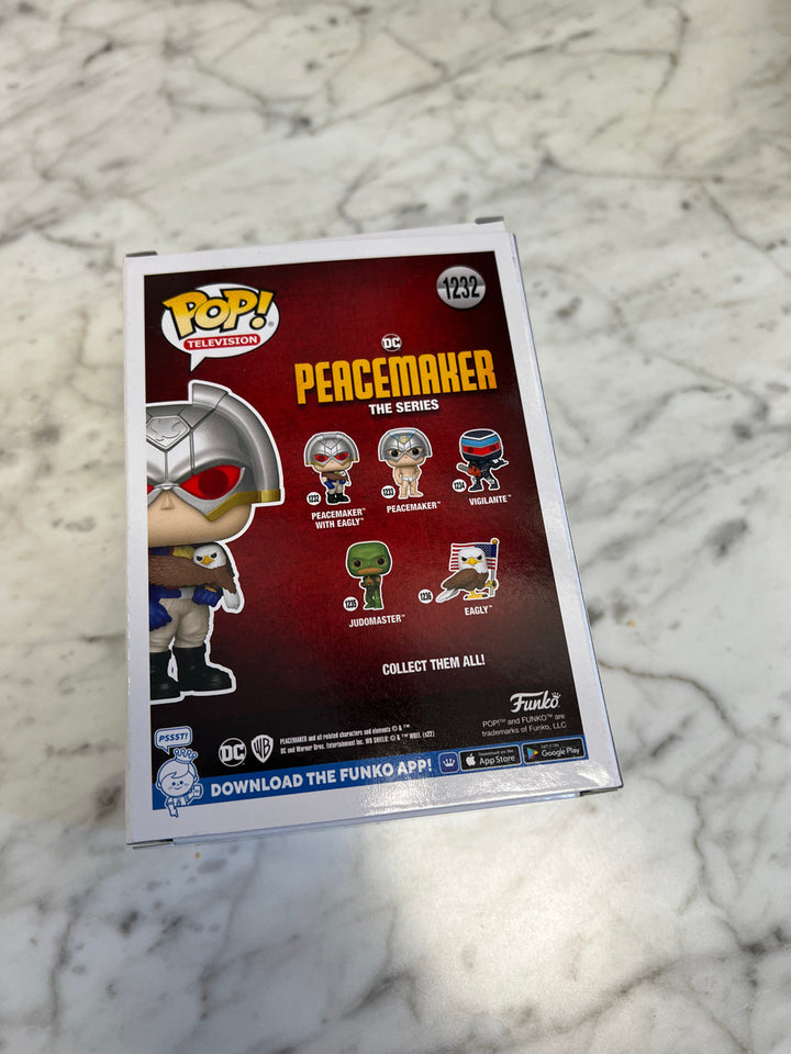 Peacemaker with Peace Sign #1260 Funko 2022 Summer Convention