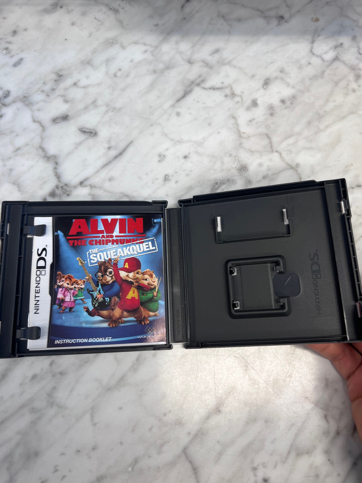 Alvin and the Chipmunks The Squeakquel Nintendo DS CASE AND MANUAL ONLY  CO123125