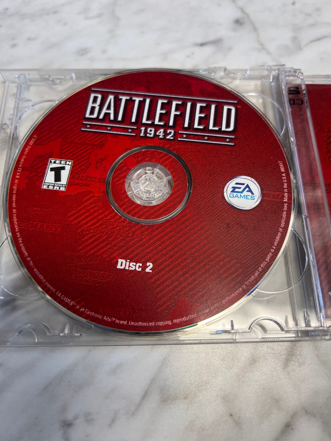 Battlefield 1942 for Windows PC - Discs and Rear Insert ONLY   PC62025