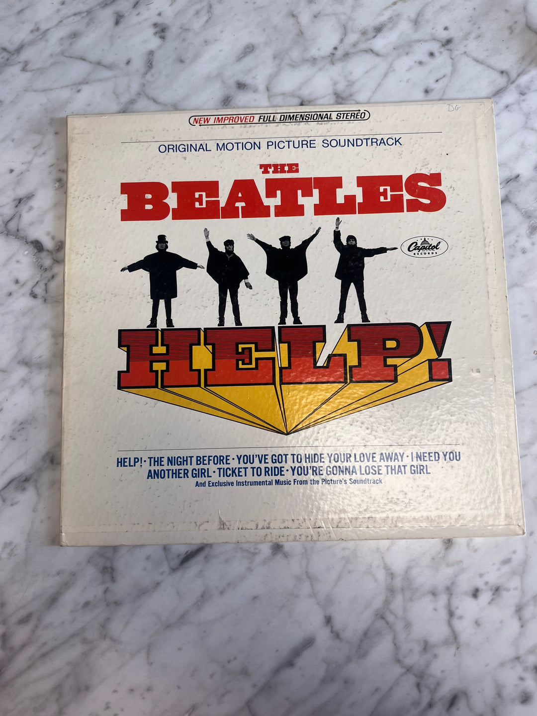 The Beatles - Help!  Original Motion Pictures Soundtrack Vinyl Record VR112724