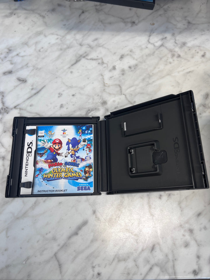 Mario & Sonic at the Olympic Winter Games Nintendo DS CASE & MANUAL ONLY  CO123125