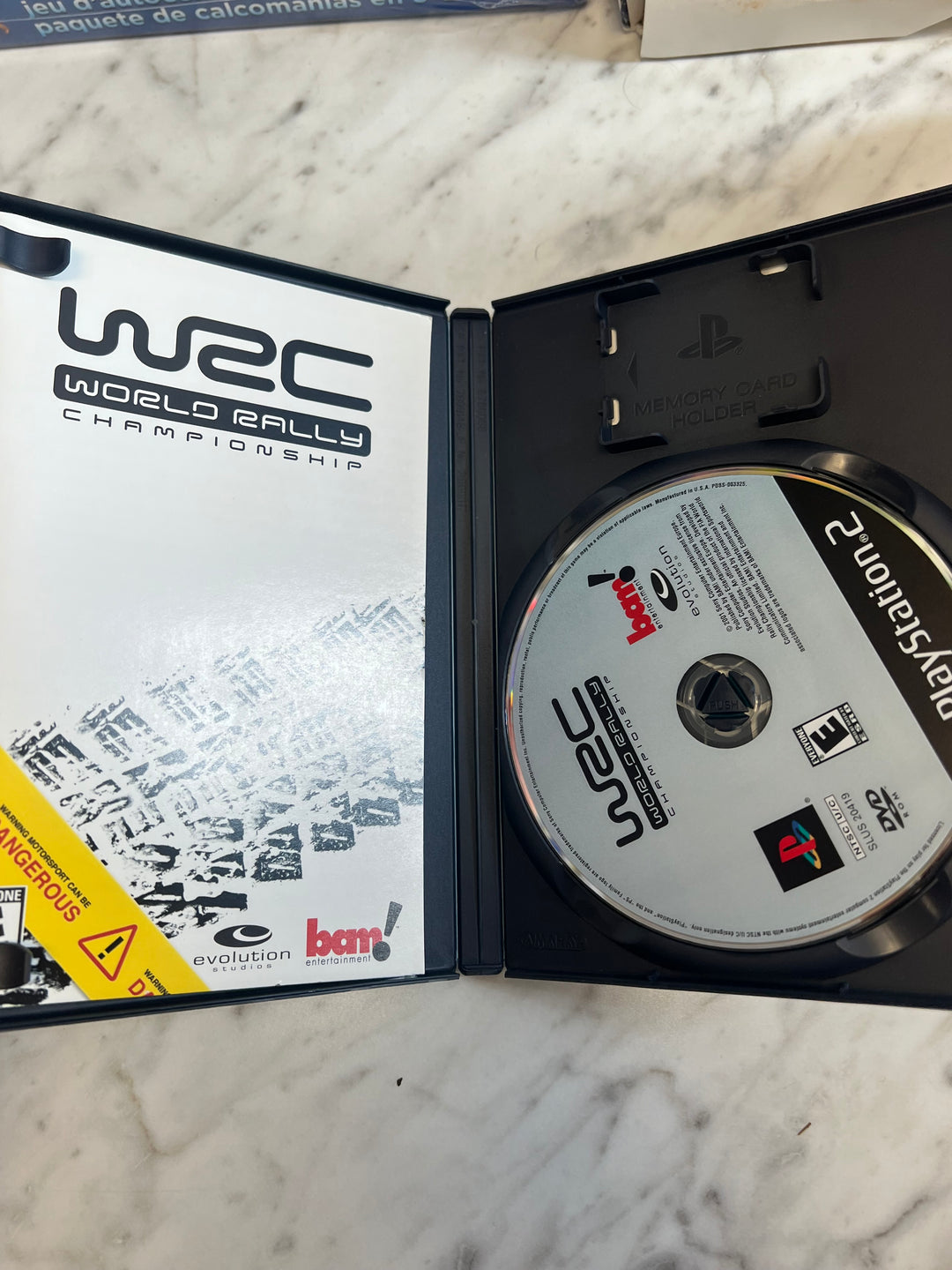 WRC World Rally Championship for PS2 Playstation 2 in Box DU9124