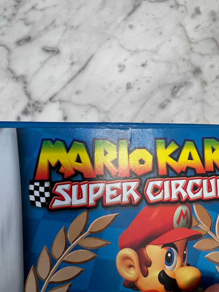 Mario Kart Super Circuit Gameboy Advance GBA Box, inserts and MANUAL ONLY  CO123125