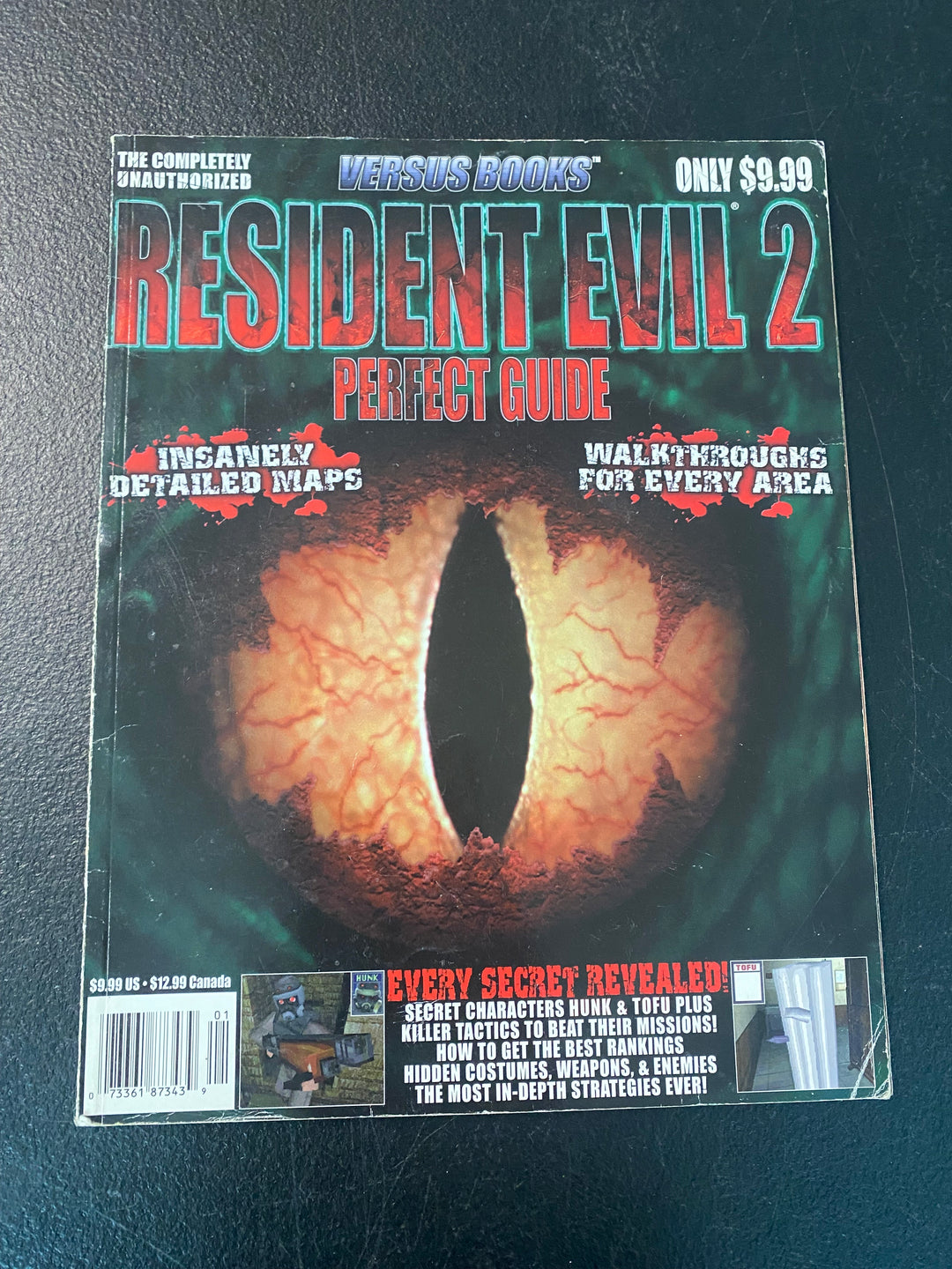 Resident Evil 2 Perfect Guide (Versus Books) - Strategy Guide