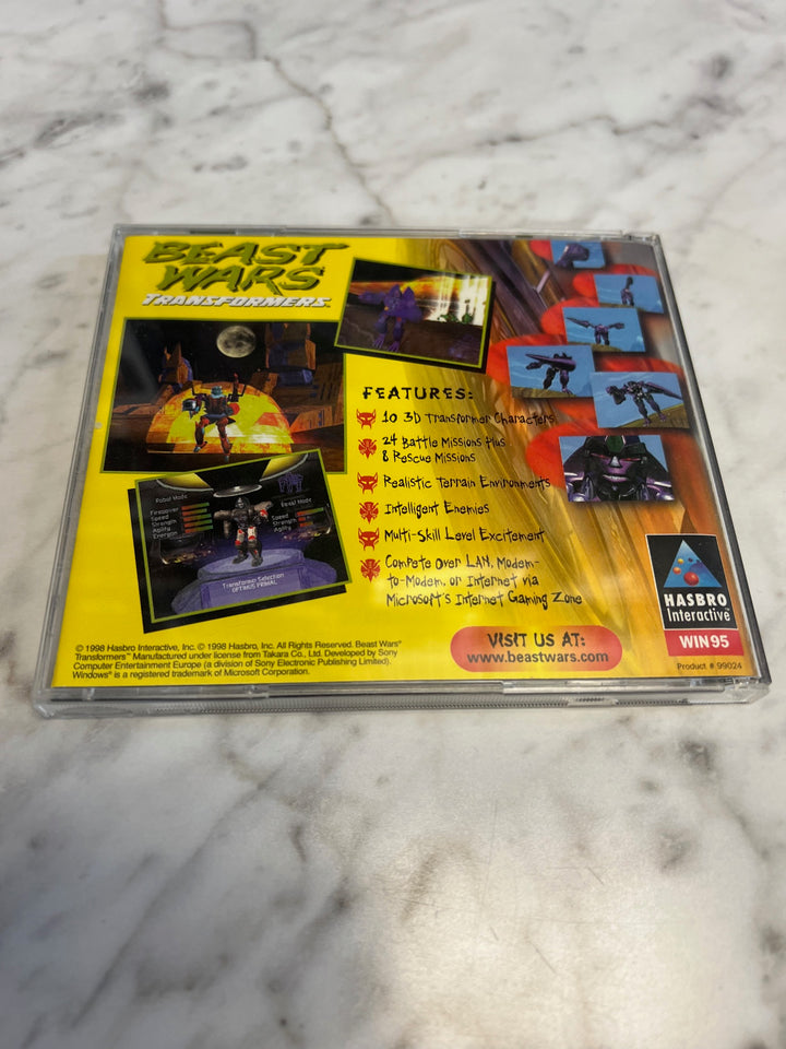 Transformers Beast Wars for Windows PC CD-ROM  PC62025