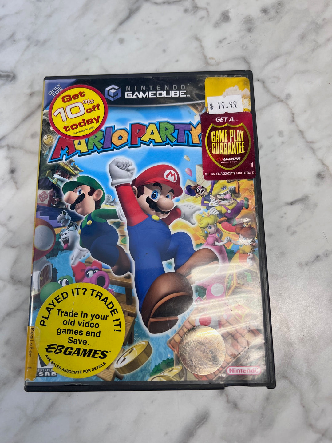 Mario Party 7 Nintendo Gamecube CASE & MANUAL ONLY  CO123125