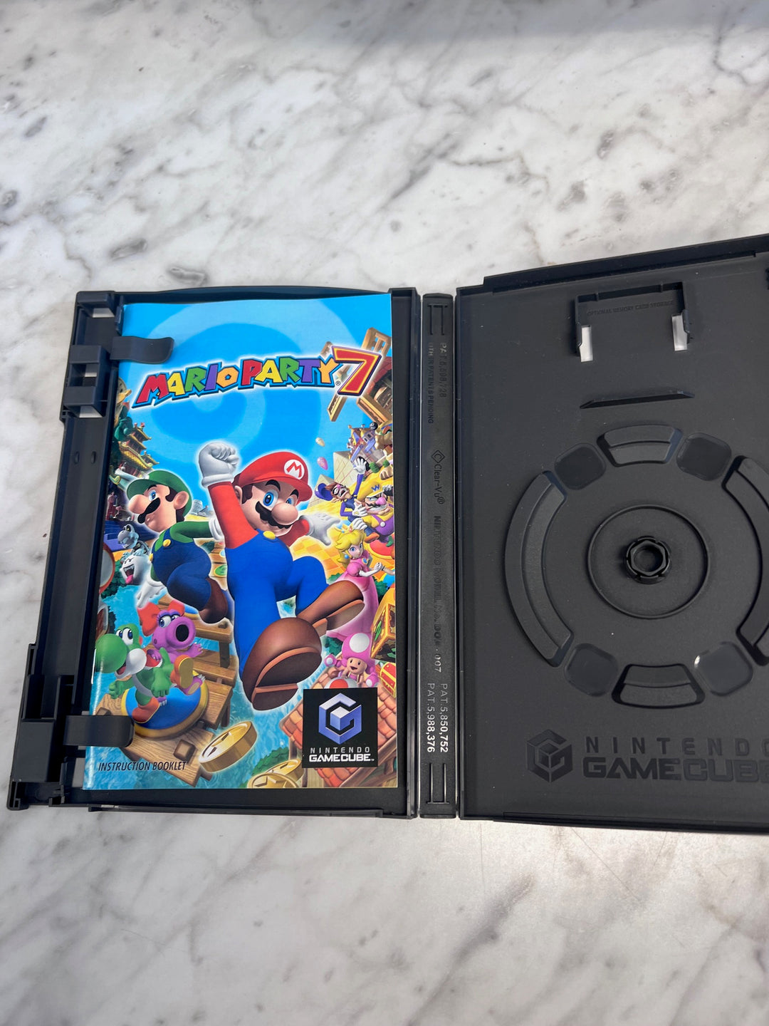 Mario Party 7 Nintendo Gamecube CASE & MANUAL ONLY  CO123125