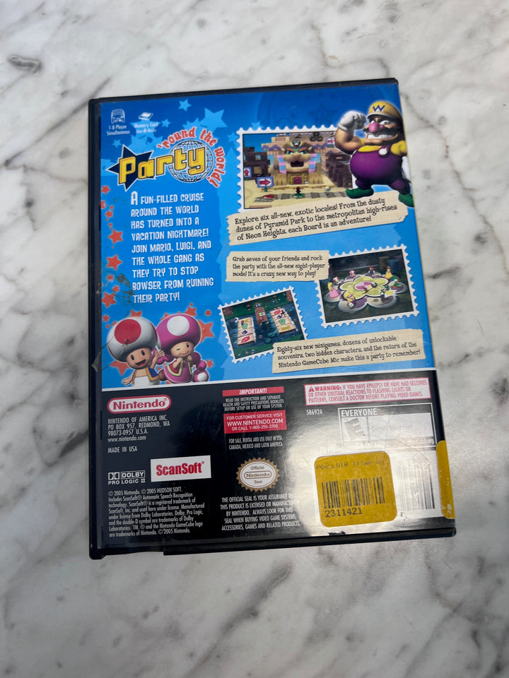 Mario Party 7 Nintendo Gamecube CASE & MANUAL ONLY  CO123125