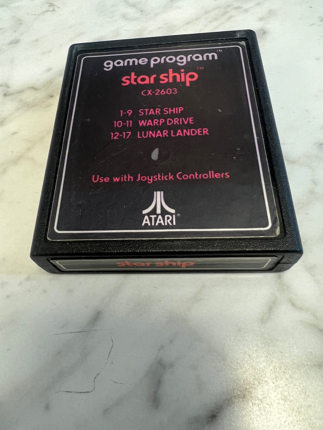 Star Ship for Atari 2600 Cart Only      DO61824